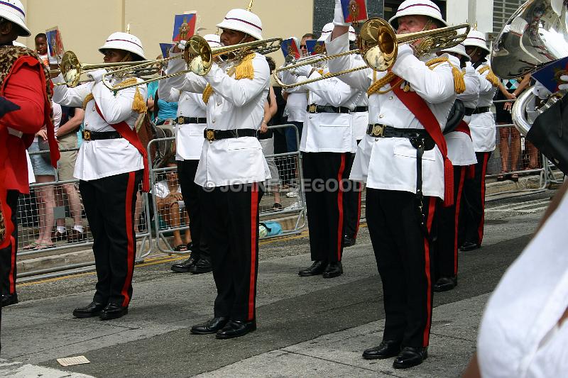 IMG_JE.VD05.JPG - Bermuda Regiment Band, Queens Birthday Parade, Front Street, Bermuda