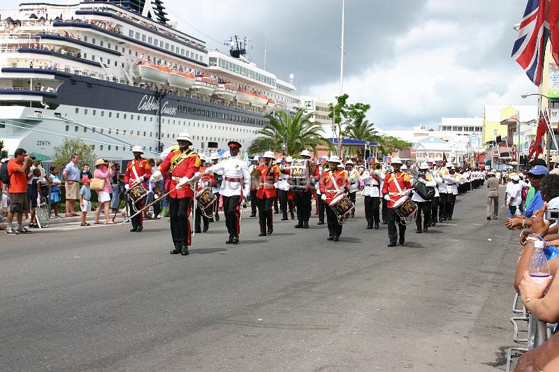 IMG_JE.VD07.JPG - Bermuda Regiment, Queens Birthday Parade, Front Street, Bermuda