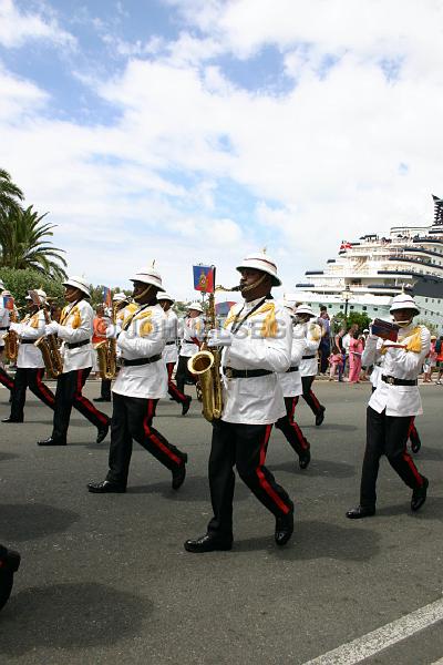 IMG_JE.VD15.JPG - Bermuda Regiment Band, Queens Birthday Parade, Front Street, Bermuda