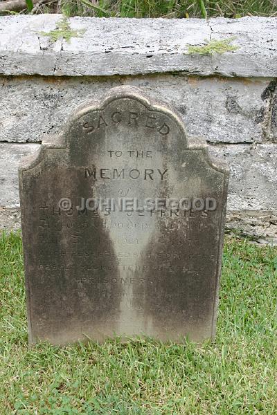 IMG_JE.GRAV09.JPG - Gravestone, Watford Bridge Cemetery, Bermuda