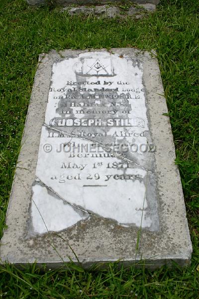 IMG_JE.GRAV25.JPG - Gravestone, Royal Naval Cemetery, Ireland Island, Bermuda