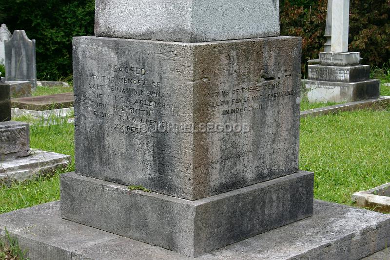 IMG_JE.GRAV33.JPG - Memorial, Royal Naval Cemetery, Ireland Island, Bermuda