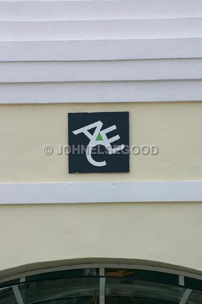 IMG_JE.HAM108.JPG - ACE Logo, above entranceway, Hamilton, Bermuda