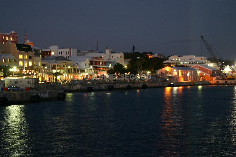 IMG_JE.HAM145.JPG - Front Street evening with lights, Hamilton, Bermuda