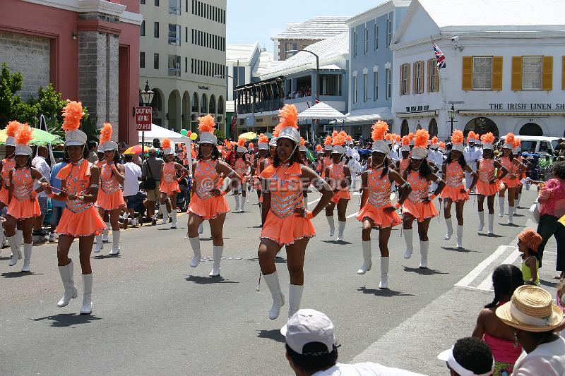 IMG_JE.BDADY142.JPG - Bermuda Day Parade, Majorettes, Front Street, Bermuda