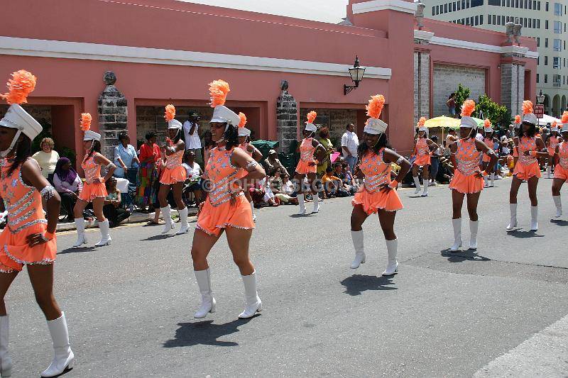 IMG_JE.BDADY143.JPG - Bermuda Day Parade, Majorettes, Front Street, Bermuda