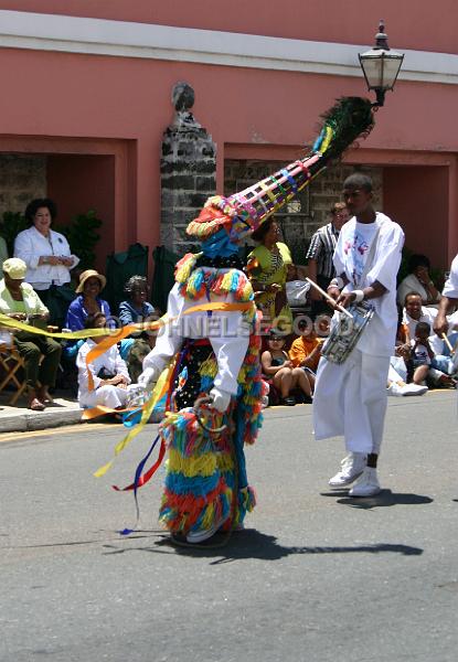 IMG_JE.BDADY75.JPG - Bermuda Day Parade, Gombeys, Front Street, Bermuda