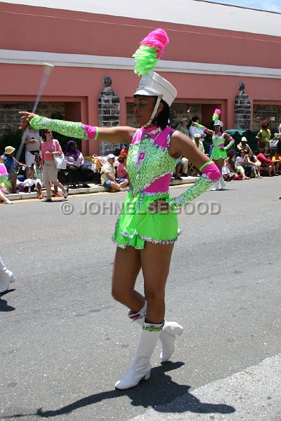 IMG_JE.BDADY91.JPG - Bermuda Day Parade, Majorettes, Front Street, Bermuda