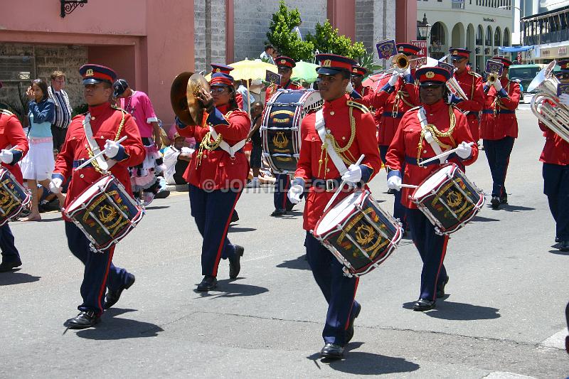 IMG_JE.BDADY97.JPG - Bermuda Day Parade, Bermuda Regiment Band, Front Street, Bermuda