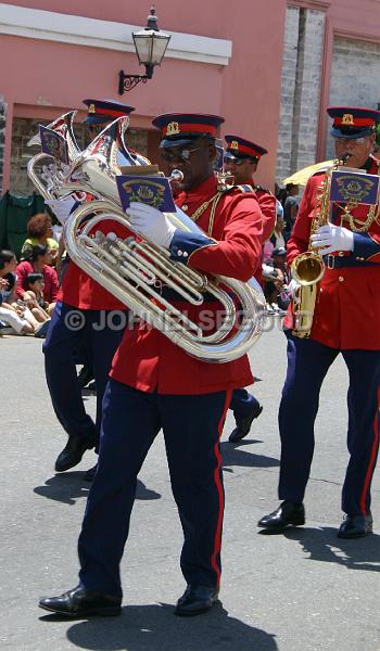 IMG_JE.BDADY99.JPG - Bermuda Day Parade, Bermuda Regiment Band, Front Street, Bermuda