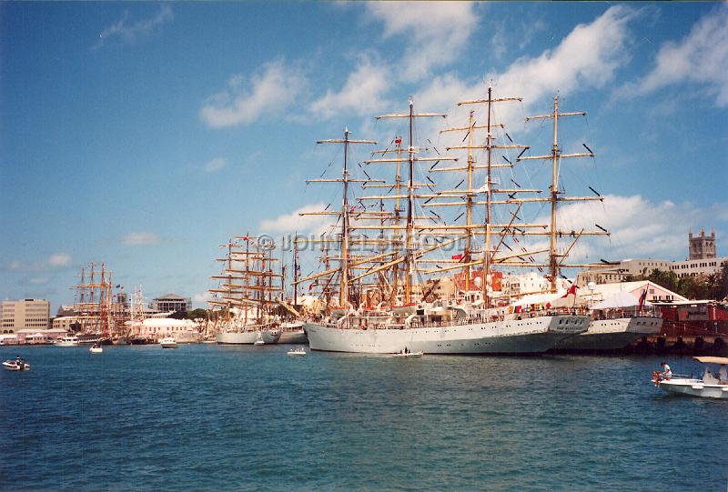 IMG_JE.TS14.jpg - Tall Ships docked in Hamilton, Bermuda