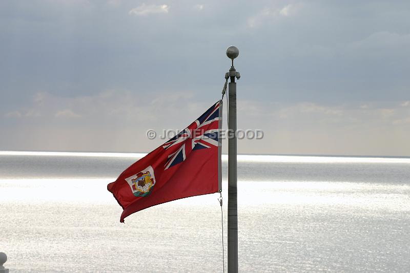IMG_JE.R08.JPG - Bermuda Flag flies at The Reefs, South Shore, Bermuda